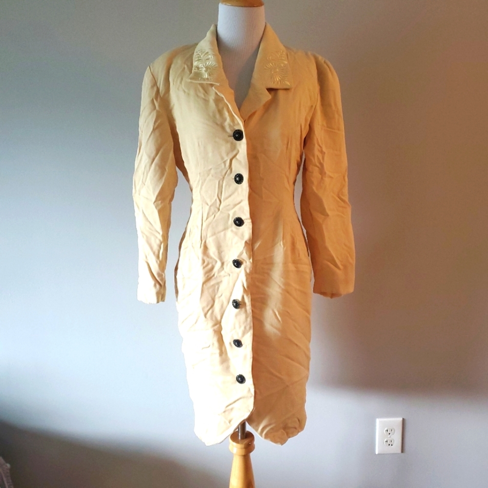 Vintage Liz Claiborne button up dress with collar